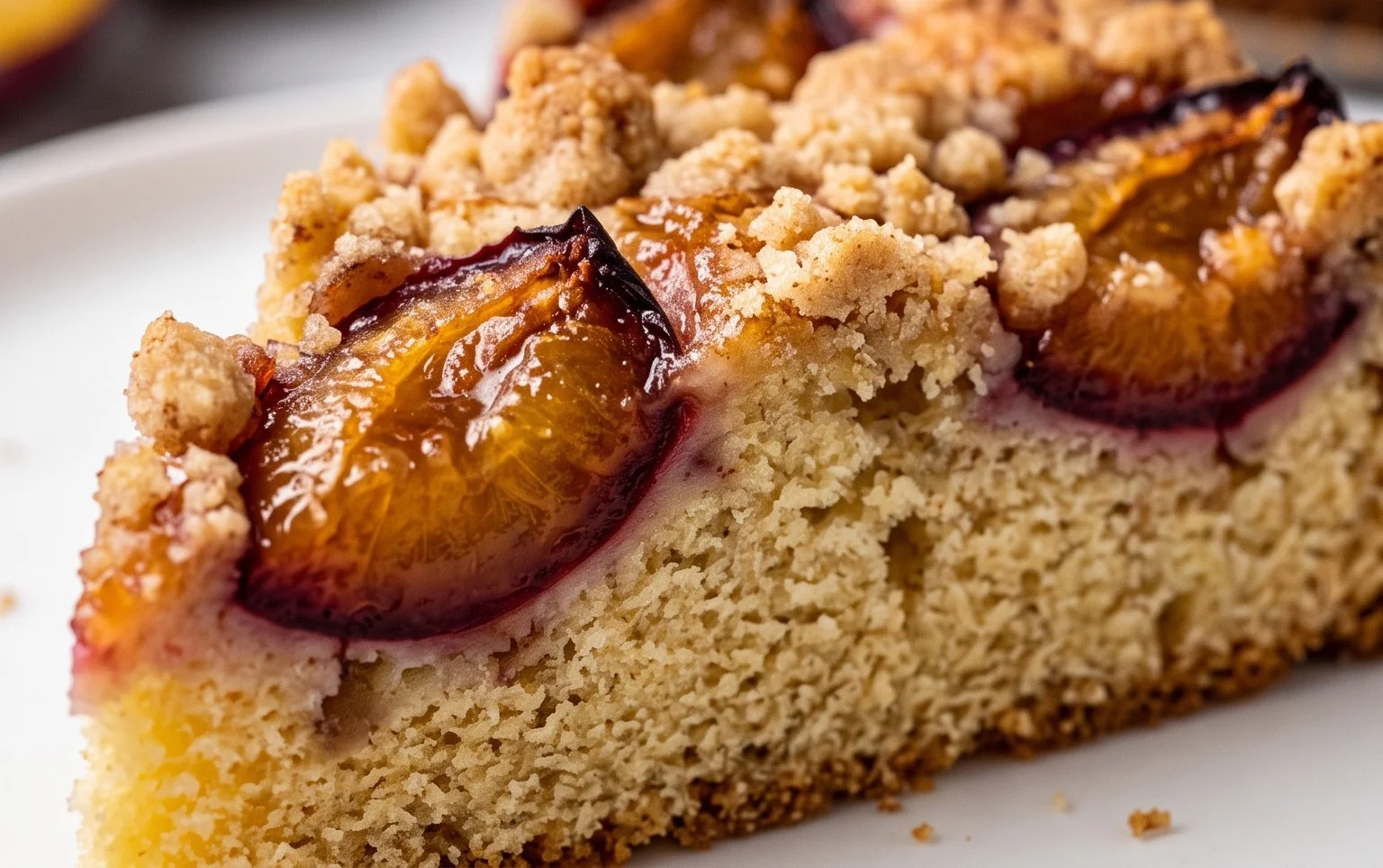 Pflaumenkuchen mit Butter-Zimt-Streuseln