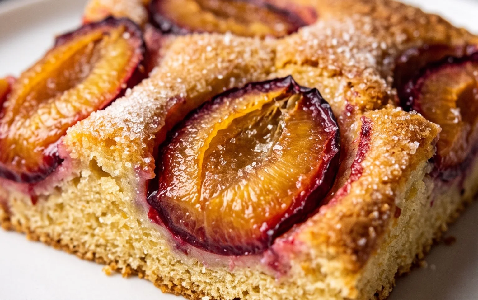 Schneller Pflaumenkuchen vom Blech